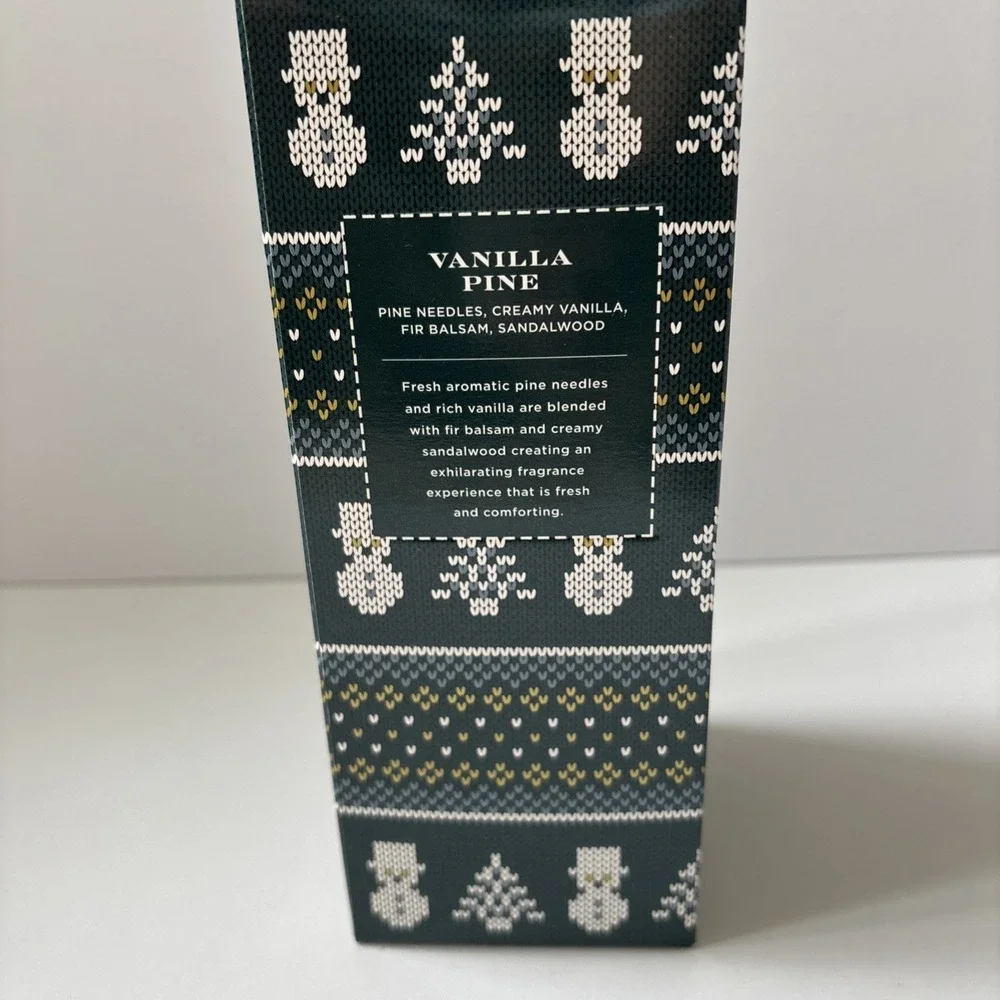 HOMEWORX by Harry Slatkin Vanilla Pine‎ Reed Diffuser 4oz Essential Oils Infused